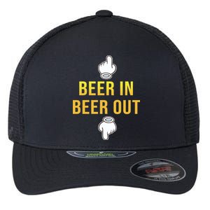 Beer In Beer Out Flexfit Unipanel Trucker Cap