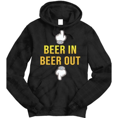 Beer In Beer Out Tie Dye Hoodie