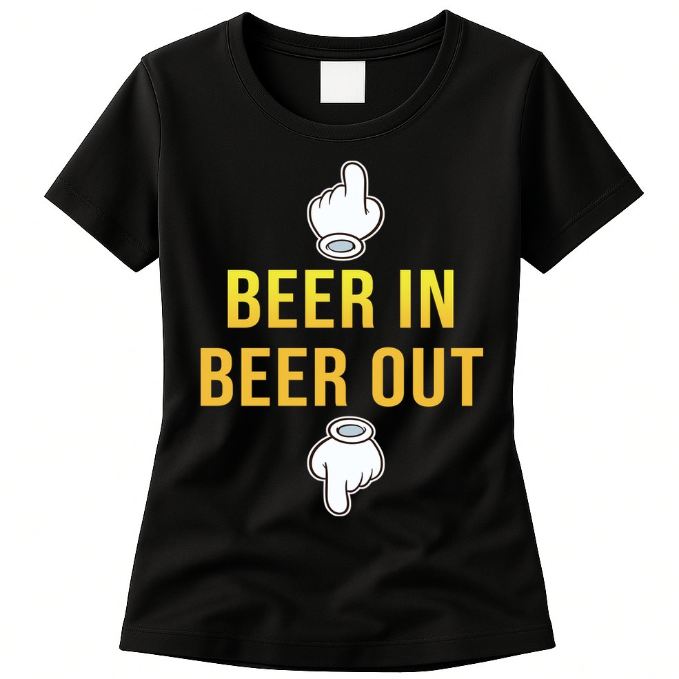 Beer In Beer Out Womens T-Shirt