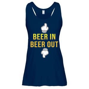 Beer In Beer Out Ladies Essential Flowy Tank