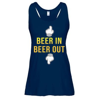 Beer In Beer Out Ladies Essential Flowy Tank