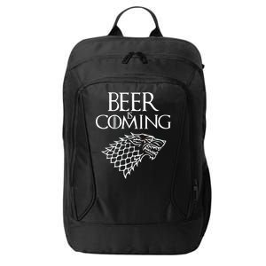 Beer Is Coming City Backpack