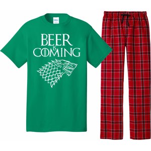 Beer Is Coming Pajama Set