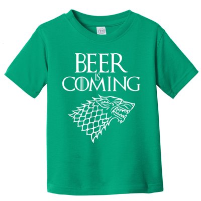 Beer Is Coming Toddler T-Shirt
