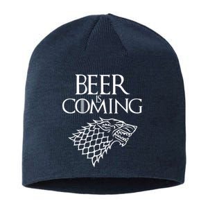 Beer Is Coming Sustainable Beanie