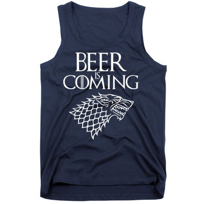 Beer Is Coming Tank Top