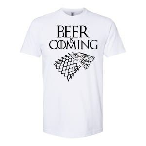 Beer Is Coming Softstyle CVC T-Shirt