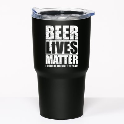 Beer Lives Matter Pour It Drink It Repeat Tumbler