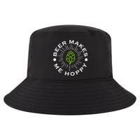 Beer Makes Me Hoppy Cool Comfort Performance Bucket Hat
