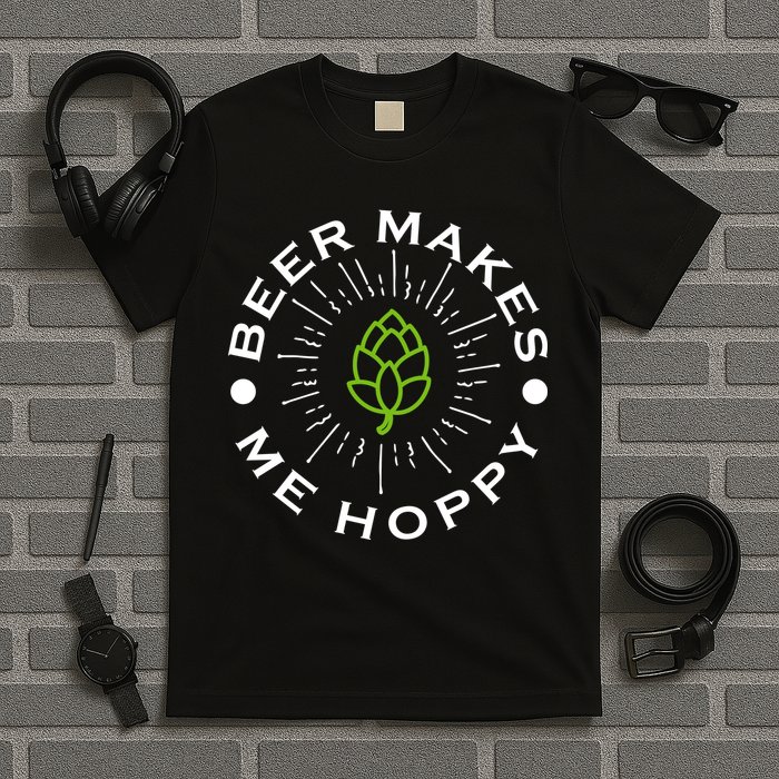Beer Makes Me Hoppy T-Shirt