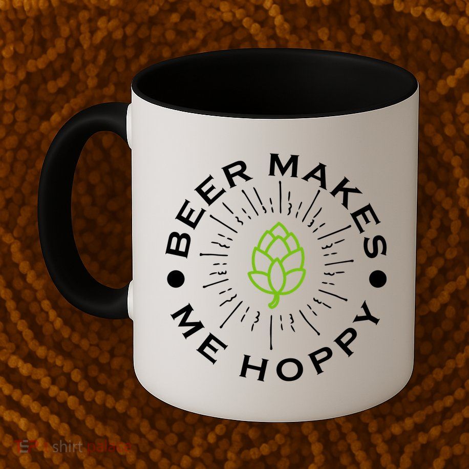 Beer Makes Me Hoppy Mug