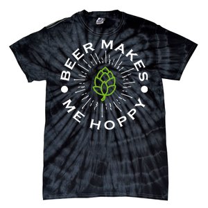 Beer Makes Me Hoppy Tie-Dye T-Shirt