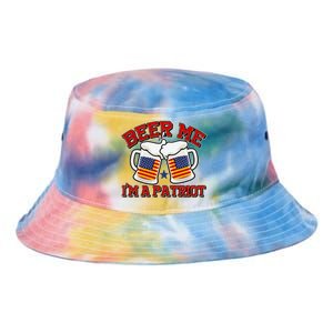 Beer Me I'm A Patriot USA Flag Beer Mugs Tie Dye Newport Bucket Hat