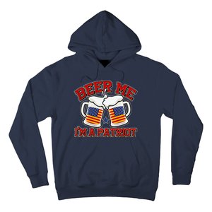 Beer Me I'm A Patriot USA Flag Beer Mugs Hoodie