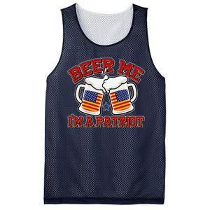 Beer Me I'm A Patriot USA Flag Beer Mugs Mesh Reversible Basketball Jersey Tank