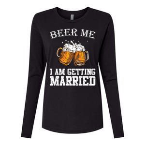 Beer Me I'm Getting Married Womens Cotton Relaxed Long Sleeve T-Shirt