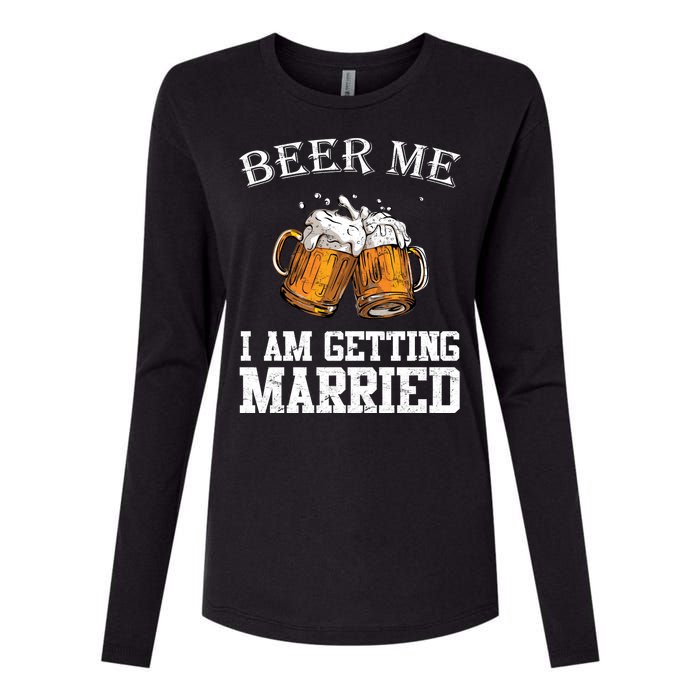 Beer Me I'm Getting Married Womens Cotton Relaxed Long Sleeve T-Shirt