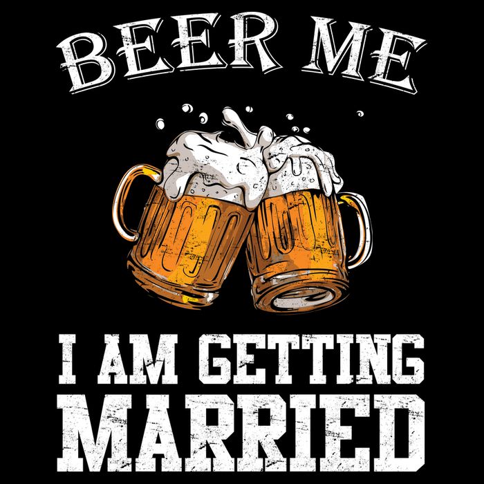 Beer Me I'm Getting Married Button