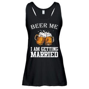 Beer Me I'm Getting Married Ladies Essential Flowy Tank