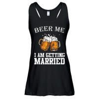 Beer Me I'm Getting Married Ladies Essential Flowy Tank