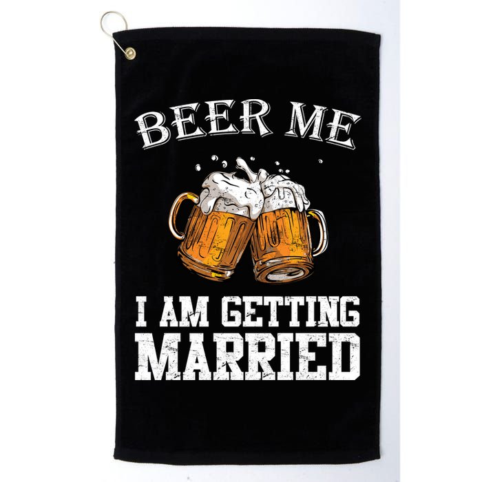 Beer Me I'm Getting Married Golf Towel