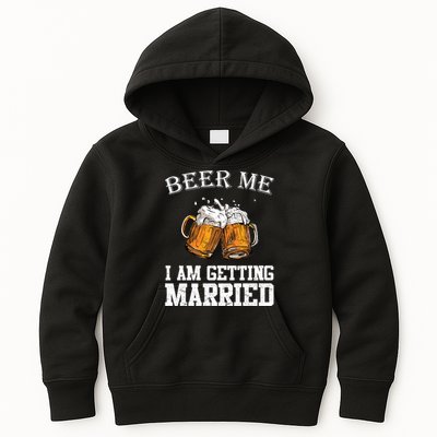 Beer Me I'm Getting Married Kids Hoodie