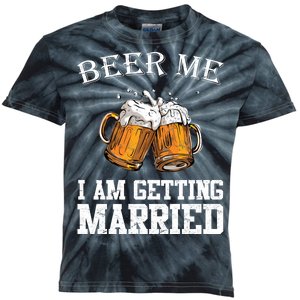 Beer Me I'm Getting Married Kids Tie-Dye T-Shirt