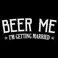 Beer Me I'm Getting Married Funny Wedding 7-Panel Snapback Hat