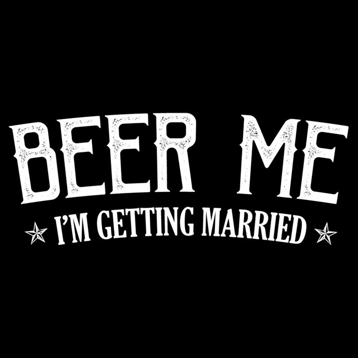 Beer Me I'm Getting Married Funny Wedding 7-Panel Snapback Hat