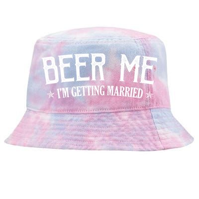 Beer Me I'm Getting Married Funny Wedding Tie-Dyed Bucket Hat