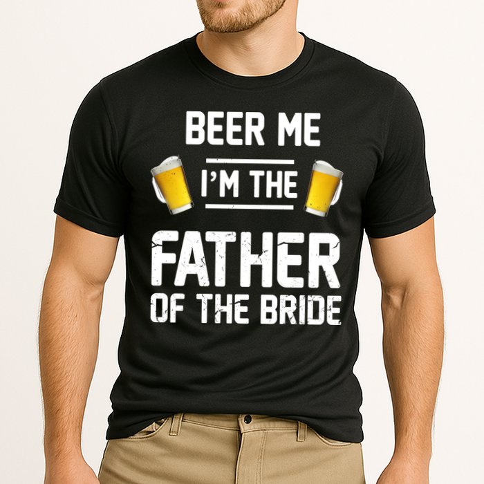 Beer Me I'm The Father Of The Bride Cooling Performance Crew T-Shirt