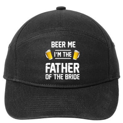 Beer Me I'm The Father Of The Bride 7-Panel Snapback Hat