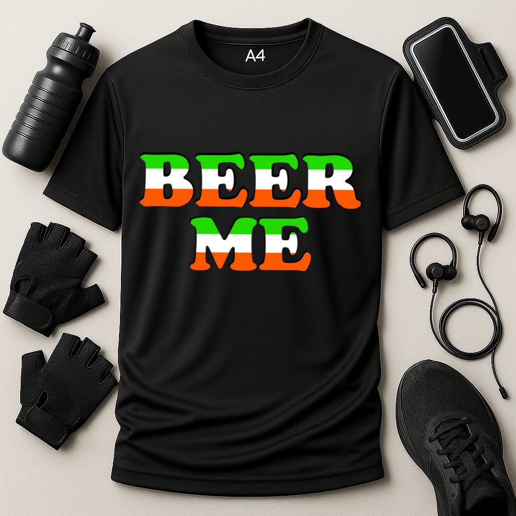 Beer Me St. Patrick's Day Cooling Performance Crew T-Shirt