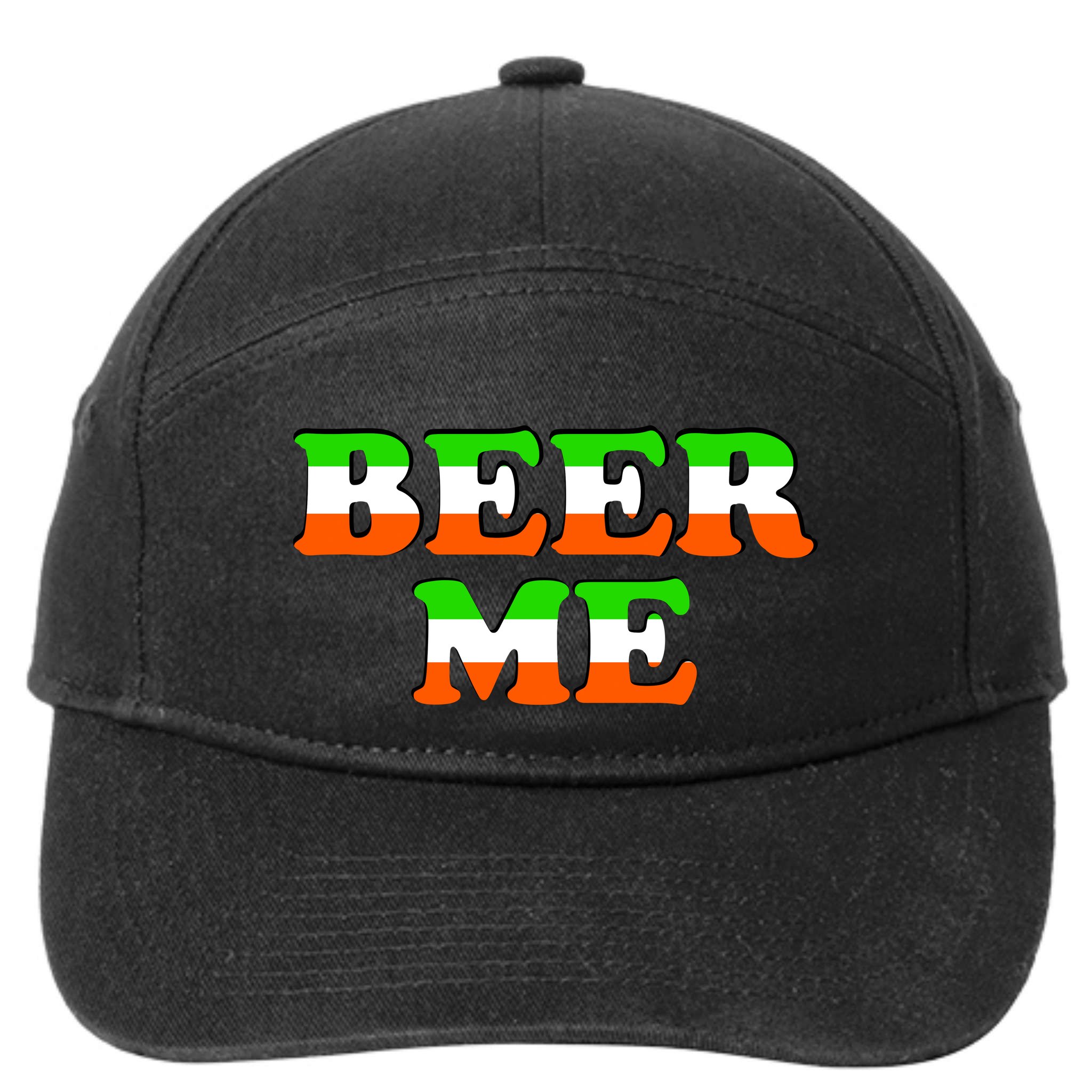 Beer Me St. Patrick's Day 7-Panel Snapback Hat