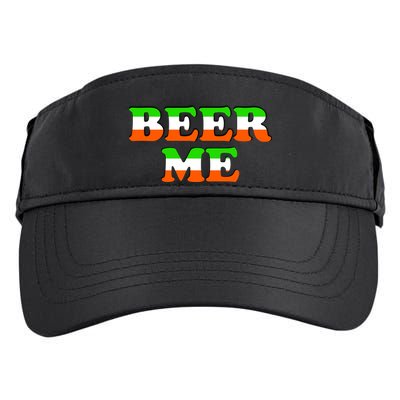 Beer Me St. Patrick's Day Adult Drive Performance Visor