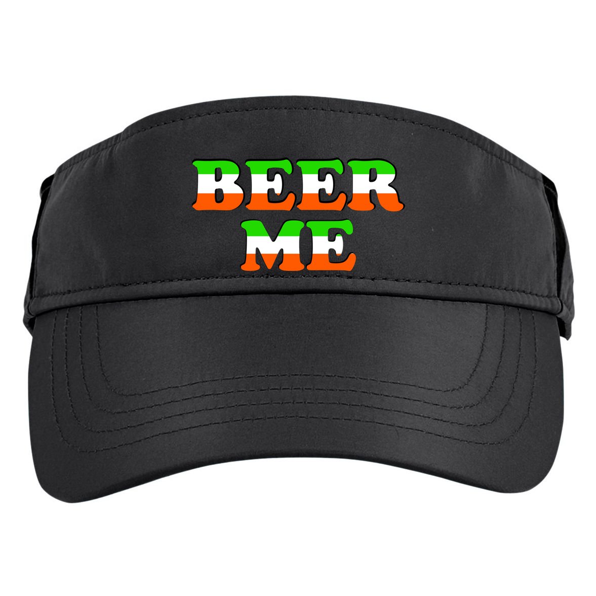 Beer Me St. Patrick's Day Adult Drive Performance Visor