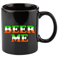 Beer Me St. Patrick's Day 11oz C Handle Ceramic Mug