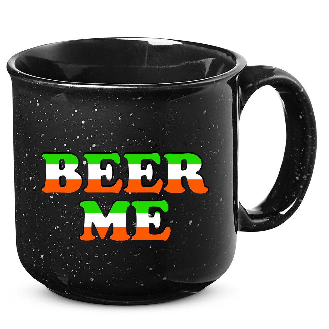 Beer Me St. Patrick's Day 15oz Campfire Ceramic Mug