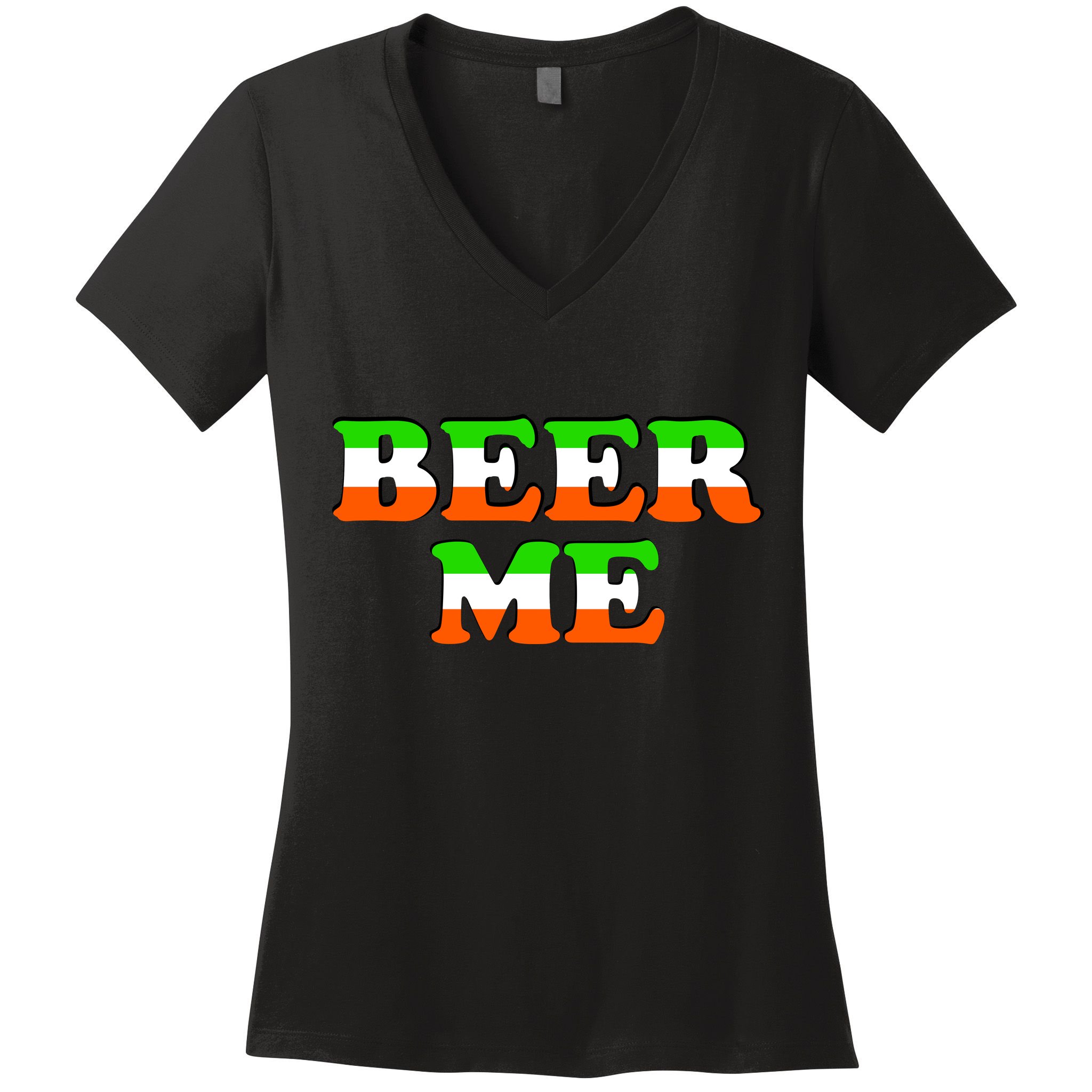 Beer Me St. Patrick's Day Women's V-Neck T-Shirt