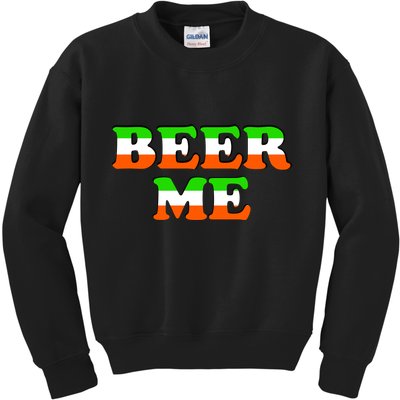 Beer Me St. Patrick's Day Kids Sweatshirt