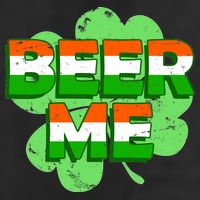 Beer Me St. Patrick's Day Irish Flag Clover 15oz Campfire Ceramic Mug