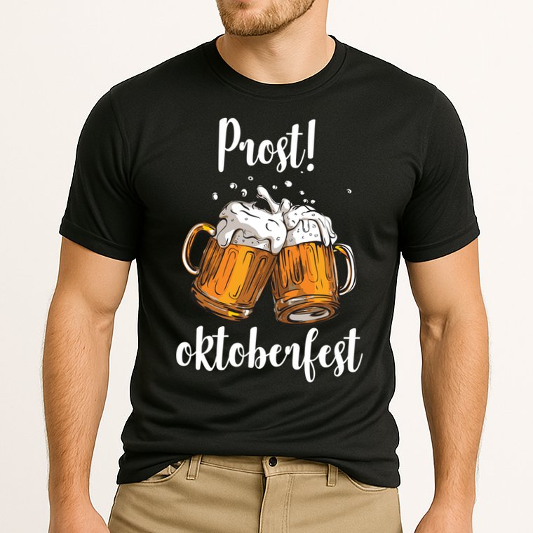 Beer Oktoberfest Prost Cheers Cooling Performance Crew T-Shirt