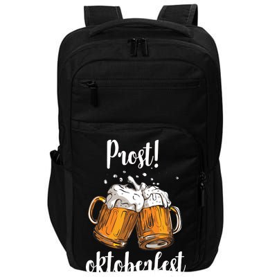 Beer Oktoberfest Prost Cheers Impact Tech Backpack