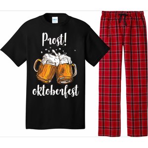 Beer Oktoberfest Prost Cheers Pajama Set