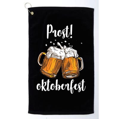 Beer Oktoberfest Prost Cheers Golf Towel