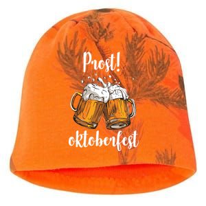 Beer Oktoberfest Prost Cheers Kati - Camo Knit Beanie