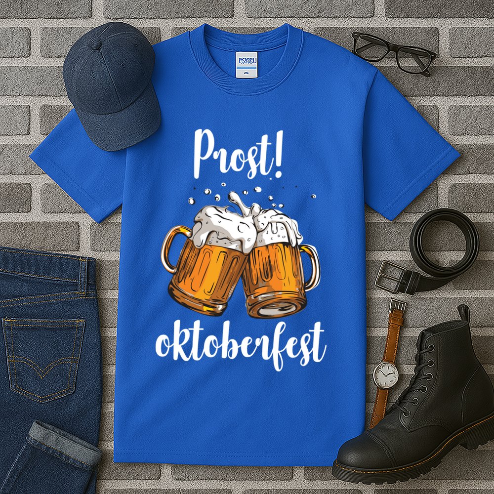 Beer Oktoberfest Prost Cheers Tall T-Shirt