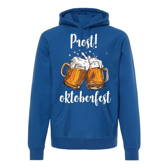 Beer Oktoberfest Prost Cheers Premium Hoodie