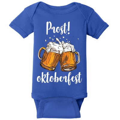 Beer Oktoberfest Prost Cheers Baby Bodysuit