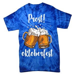 Beer Oktoberfest Prost Cheers Tie-Dye T-Shirt